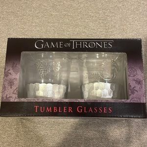 Game of Thrones Tumbler glasses brand new
